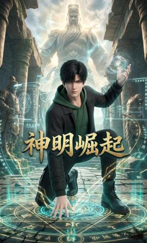 短剧《神明崛起》海报