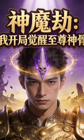 短剧《神魔劫：我开局觉醒至尊神骨》海报
