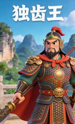 短剧《独齿王》海报