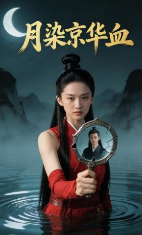 短剧《月染京华血》海报