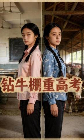 短剧《钻牛棚重高考》海报
