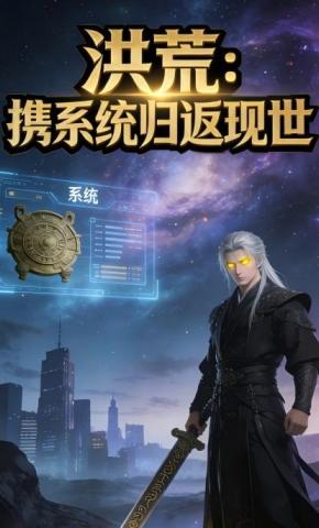 短剧《洪荒：携系统归返现世3》海报