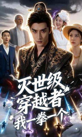 短剧《灭世级穿越者我一拳一个》海报