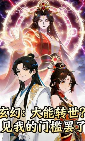 短剧《玄幻：大能转世？见我的门槛罢了》海报