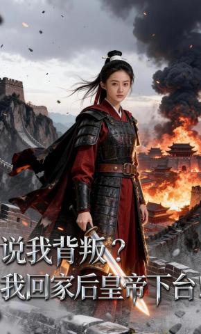 短剧《说我背叛？我回家后皇帝下台！》海报