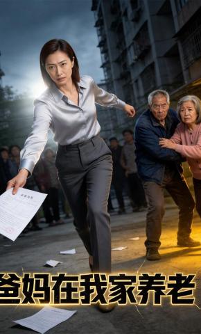 短剧《爸妈在我家养老》海报