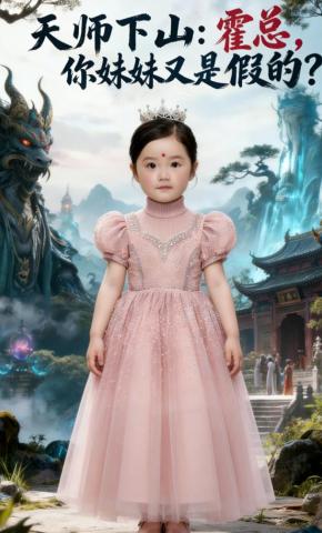 短剧《天师下山：霍总，你妹妹又是假的？》海报