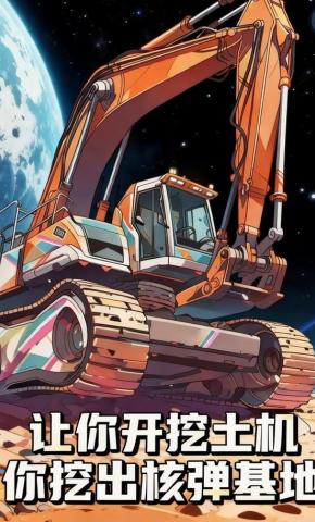 短剧《让你开挖土机，你挖出核弹基地？》海报