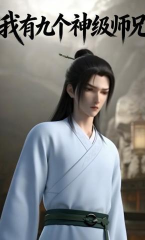 短剧《我有九个神级师兄》海报