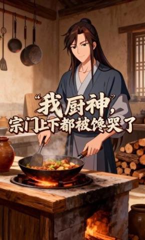短剧《我厨神，宗门上下都被馋哭了》海报