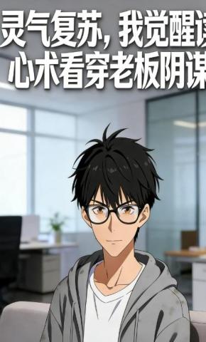 短剧《灵气复苏，我觉醒读心术看穿老板阴谋》海报