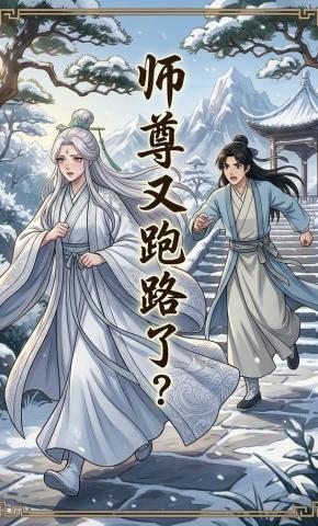 短剧《师尊又跑路了？》海报