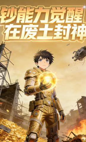 短剧《钞能力觉醒，在废土封神》海报