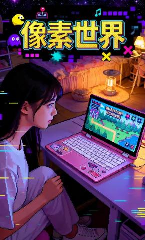 短剧《像素世界》海报