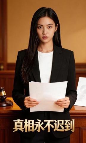 短剧《真相永不迟到》海报