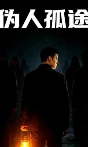 短剧《伪人孤途》海报