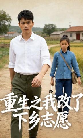 短剧《重生之我改了下乡志愿》海报