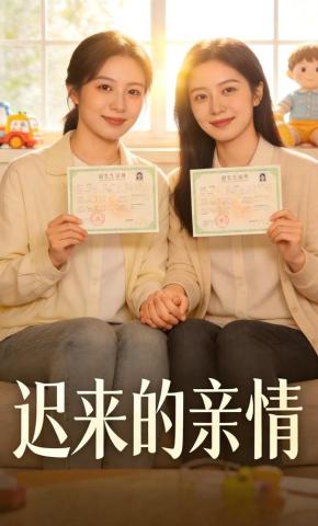 短剧《迟来的亲情》海报