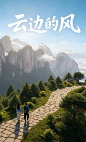 短剧《云边的风》海报