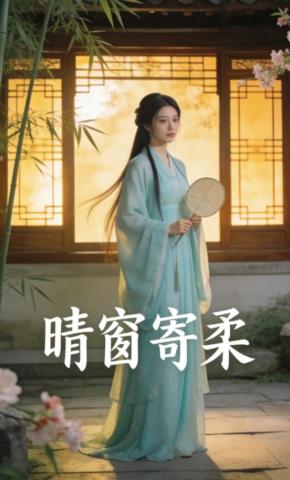 短剧《晴窗寄柔》海报