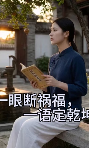 短剧《一眼断祸福，一语定乾坤》海报