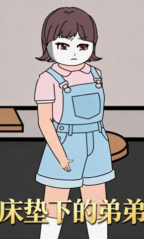 短剧《床垫下的弟弟》海报