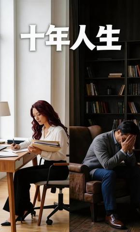 短剧《十年人生》海报