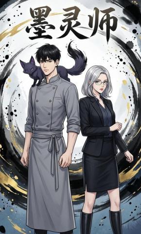 短剧《墨灵师》海报