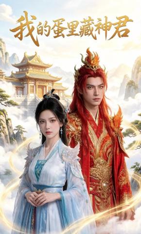 短剧《我的蛋里藏神君》海报