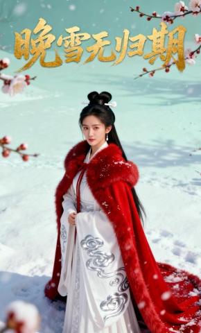 短剧《晚雪无归期》海报