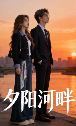 短剧《夕阳河畔》海报