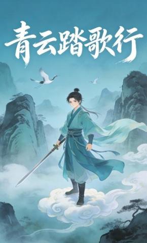 短剧《青云踏歌行》海报