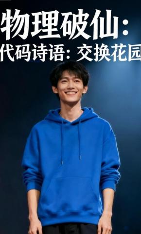 短剧《物理破仙：代码诗语：交换花园》海报