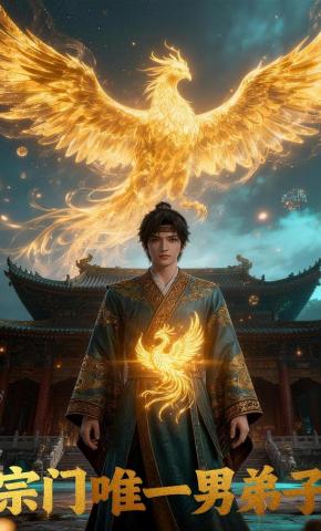 短剧《宗门唯一男弟子》海报