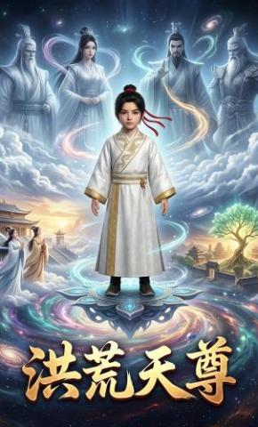 短剧《洪荒天尊》海报