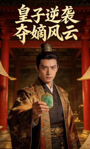 短剧《皇子逆袭夺嫡风云》海报