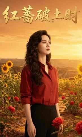 短剧《红蔷破土时》海报
