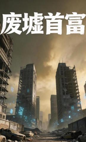 短剧《废墟首富》海报