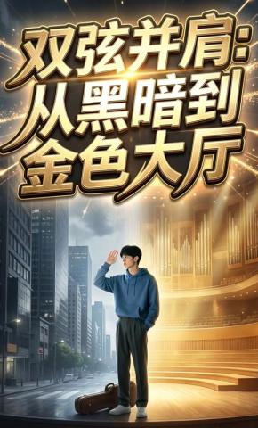 短剧《双弦并肩：从黑暗到金色大厅》海报