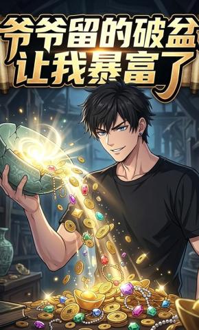 短剧《爷爷留的破盆，让我暴富了》海报