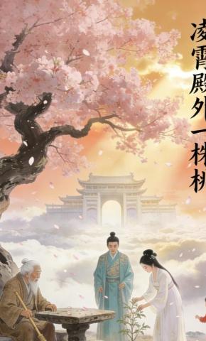 短剧《凌霄殿外一株桃》海报