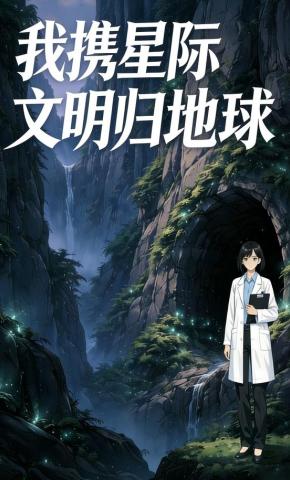 短剧《我携星际文明归地球》海报