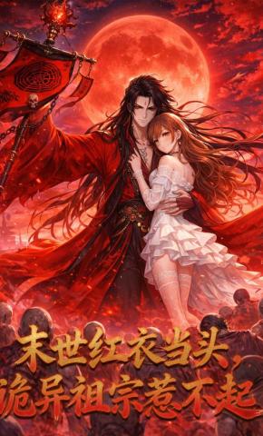 短剧《末世红衣当头，诡异祖宗惹不起》海报