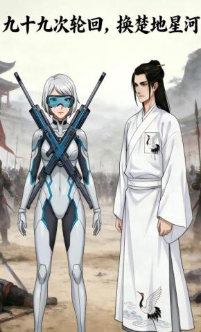 短剧《九十九次轮回，换楚地星河》海报