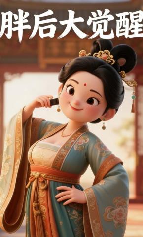 短剧《胖后大觉醒》海报