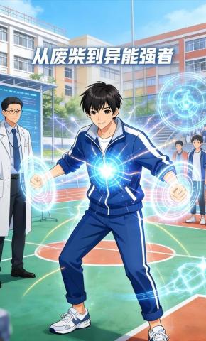 短剧《从废柴到异能强者》海报