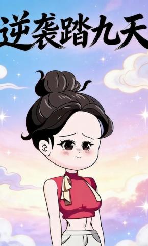 短剧《逆袭踏九天》海报