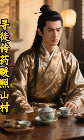 短剧《寻徒传药暖照山村》海报
