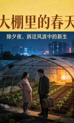 短剧《大棚里的春天》海报