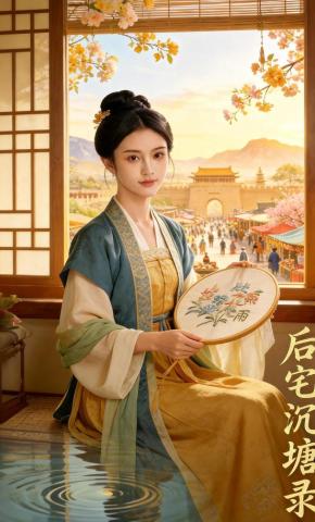 短剧《后宅沉塘录》海报